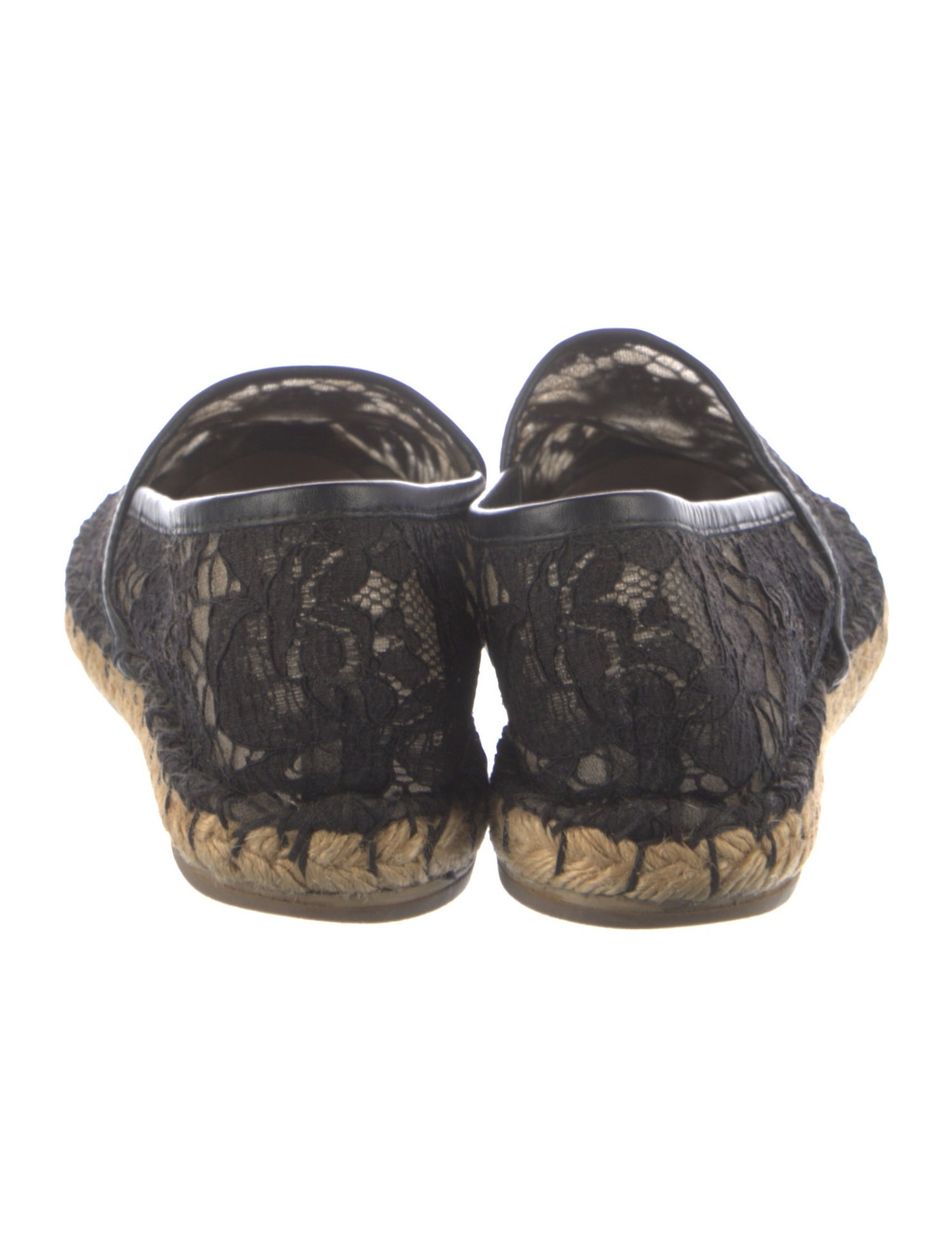 Valentino Lace Lace Pattern Espadrilles